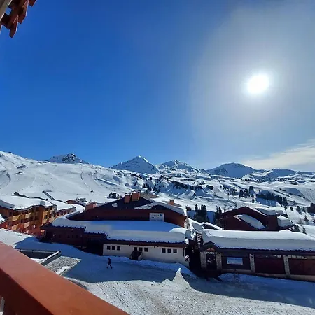 2 Pieces Pour 4 Personnes Avec Parking A Belle Plagne - Fr-1-351-165 *